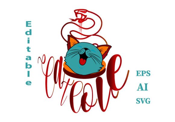 Cat Love: Graphics and Crafts for Creative Publishing