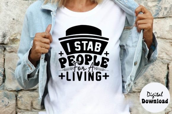 I Stab People for a Living Svg Graphics