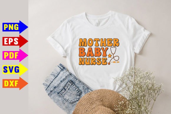 Mother Baby Nurse Svg, Nurse Svg Graphics