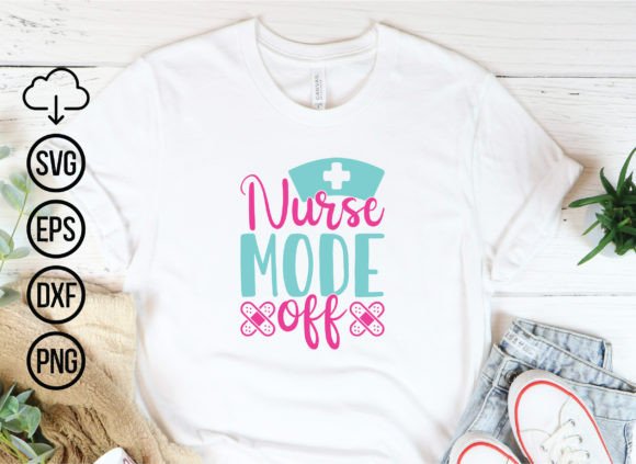 Nurse Mode off, Nurse Svg Bundle