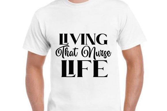 Nurse SVG Design: Graphics for T-Shirt Designs