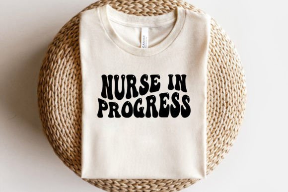 Retro Nurse SVG Design, Nurse in Progr