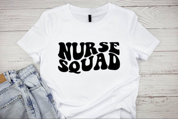 Retro Nurse SVG Design, Nurse Squad