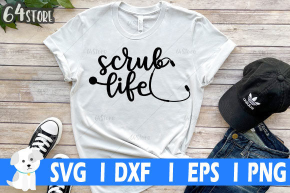 Scrub Life Svg: Graphics for Real Business