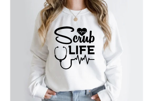 Scrub Life T Shirt Design: Graphics & Crafts for Local Business