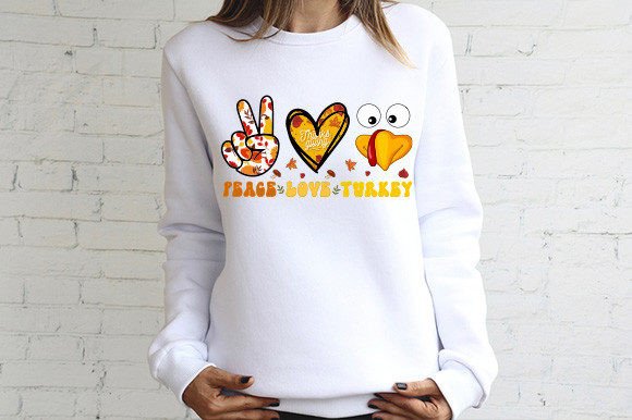 Thanksgiving Turkey PNG Sublimation Graphics