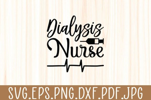 Vintage Rosie the Riveter Dialysis Nurse Graphics